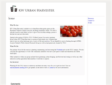 Tablet Screenshot of kwurbanharvester.org